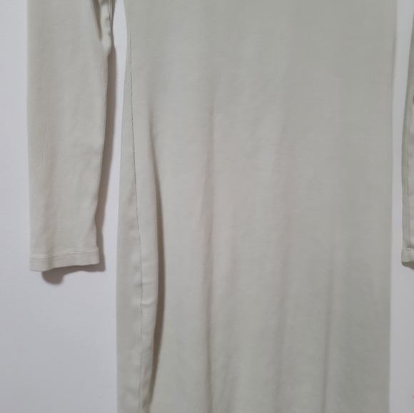 Young Fabulous And Broke Light Green Bodycon Rib Knit Dress Long Sleeve Medium - Picture 10 of 14